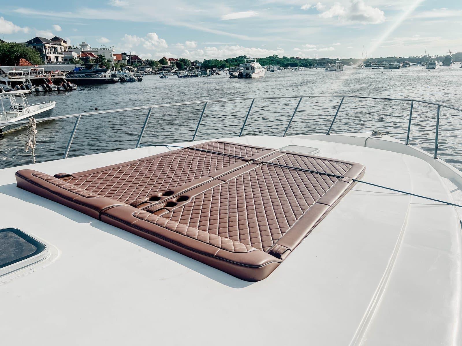 Jet Asia yacht — Foredeck Sun Deck
