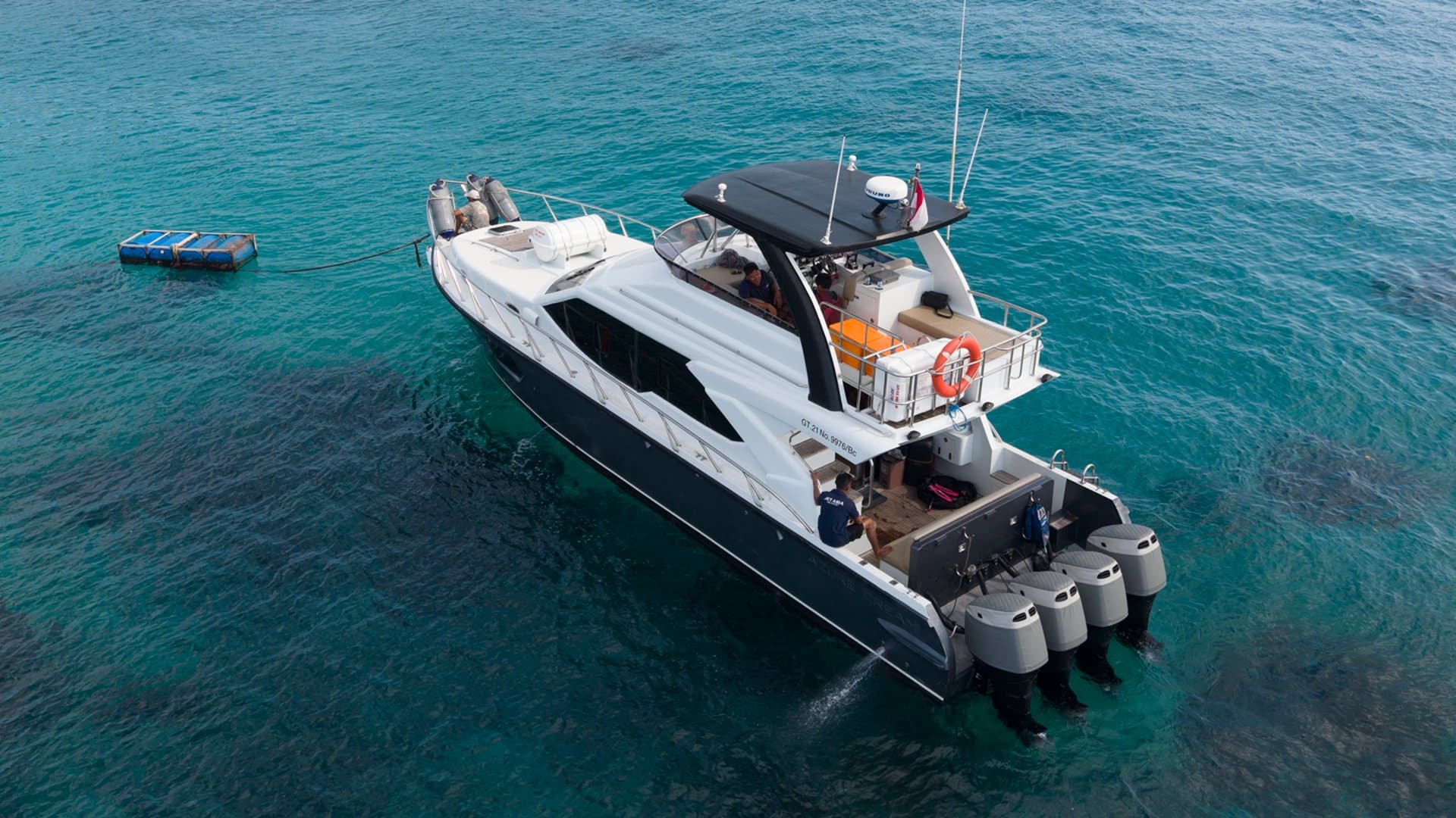 Azure Dream luxury yacht in Bali